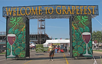 Grapefest Entrance