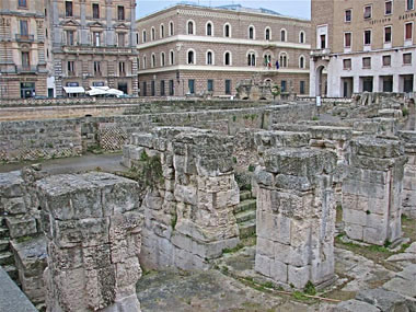 Lecce ruins