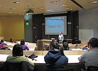 Classroom in Mondavi Institute