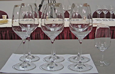 wine glasses