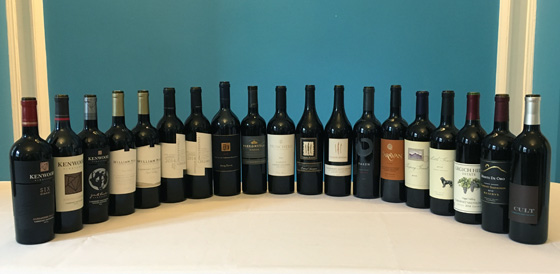 The Fifty Best California Sauvignon Tasting of 2018
