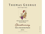Thomas George Estates Chardonnay Cresta Ridge Single Estate
