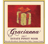 Gracianna 2017 Estate Pinot Noir Mercedes Riverblock