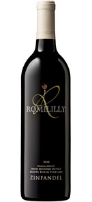 Romililly 2013 Zinfandel Monte Rosso Vineyard Moon Mountain District